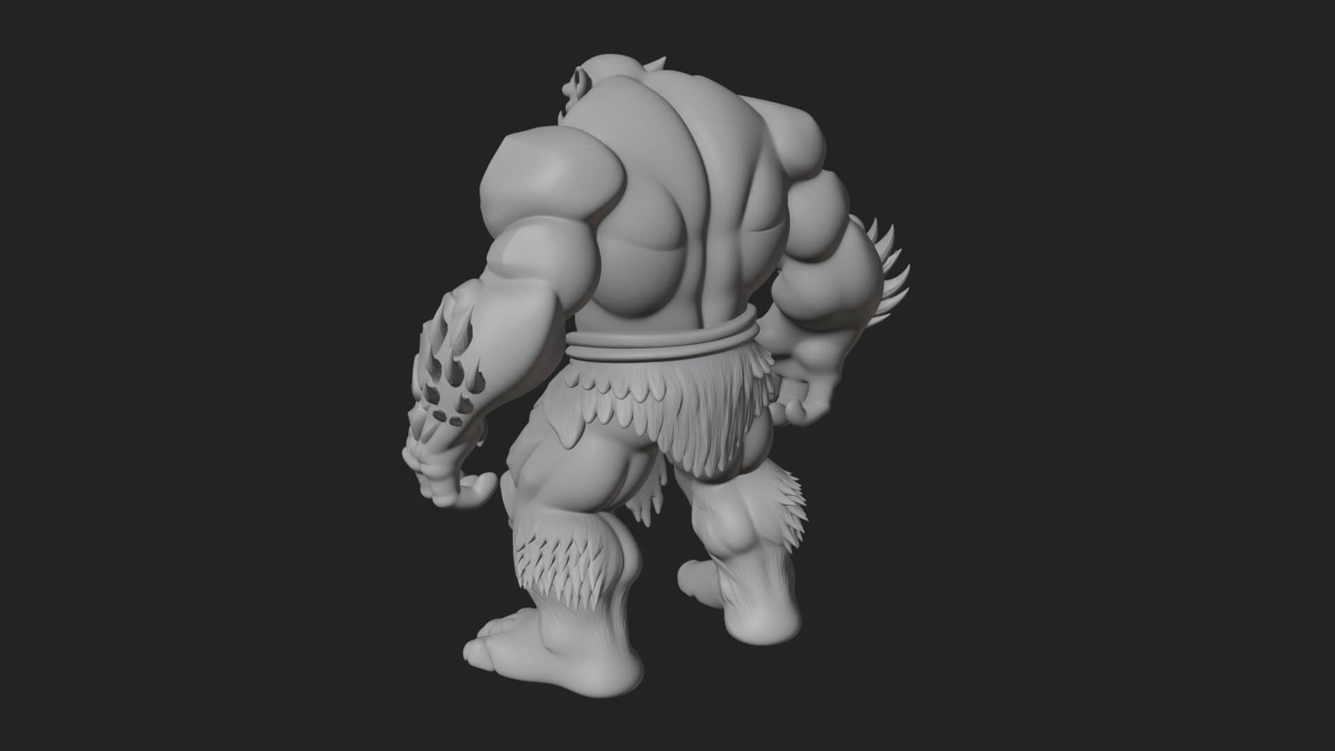 Stone Rock Golem Statue Design 5 3D Print Model 3D Model