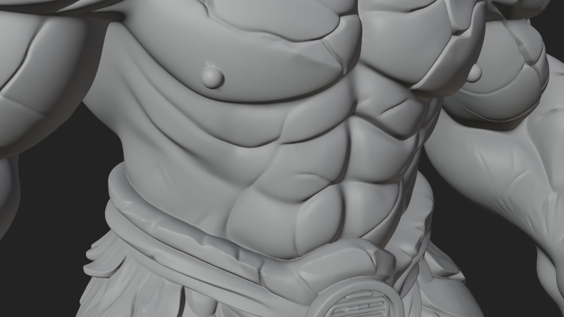 Stone Rock Golem Statue Design 5 3D Print Model 3D Model
