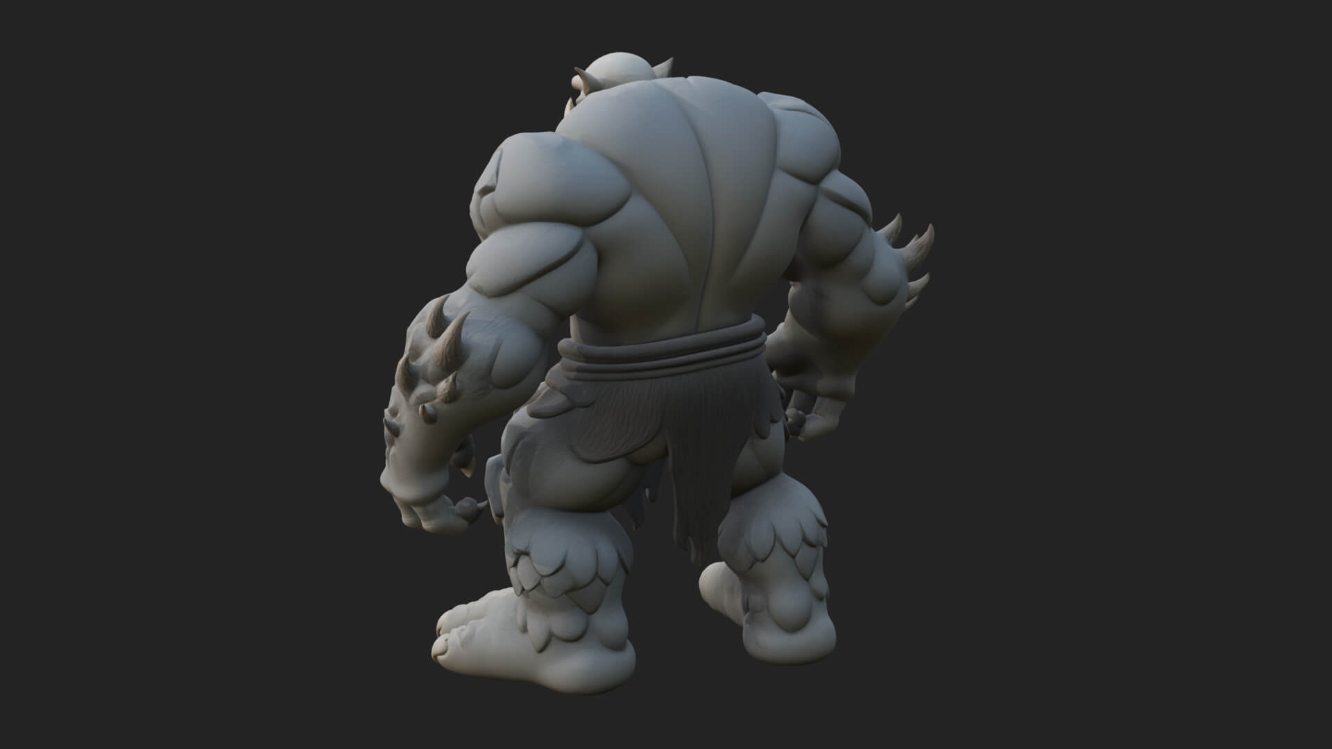 Stone Rock Golem Statue Design 6 3D Print Model 3D Model