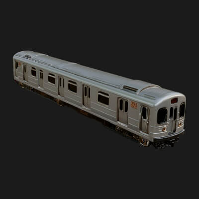 Subway Train Car Model Design 7 3D Print Model