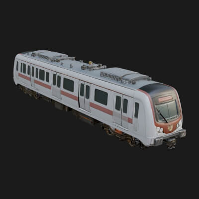 Subway Train Car Model Design 9 3D Print Model