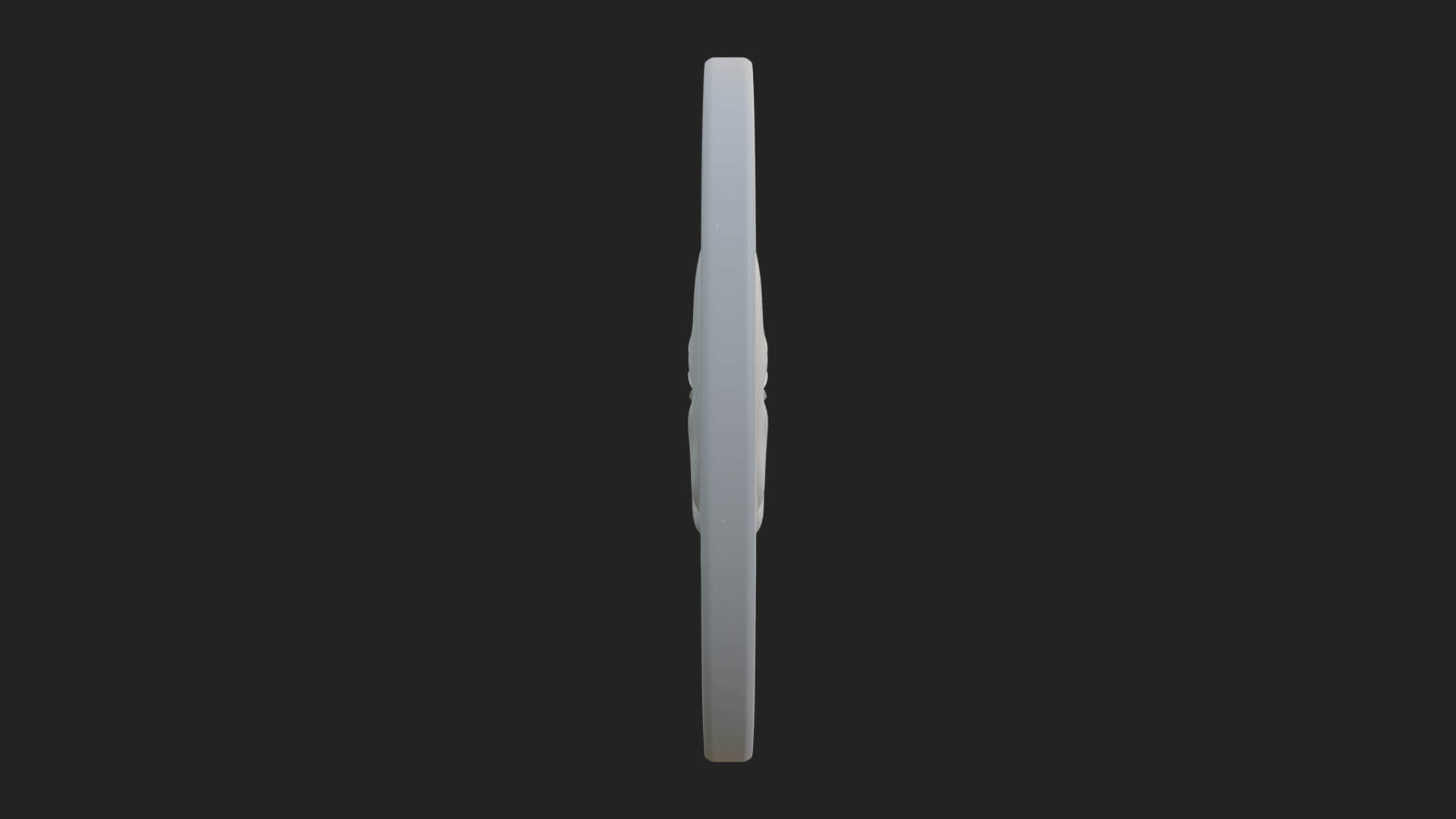 Sun Moon Split Face Plaque Design 2 3D Print Model 3D Model