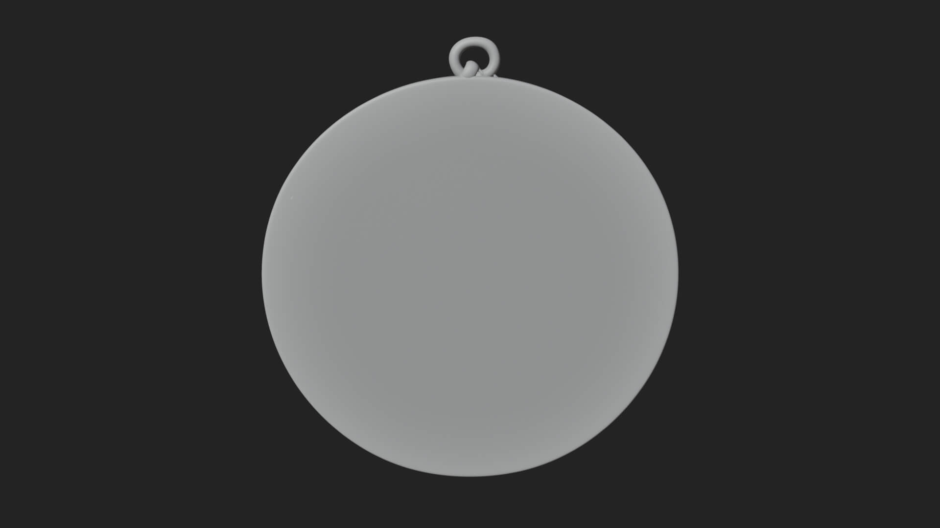 Sun Ray Moon Disc Plaque Design 11 3D Print Model 3D Model