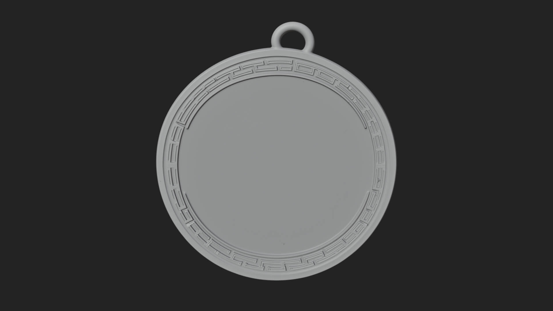 Sun Ray Moon Disc Plaque Design 5 3D Print Model 3D Model
