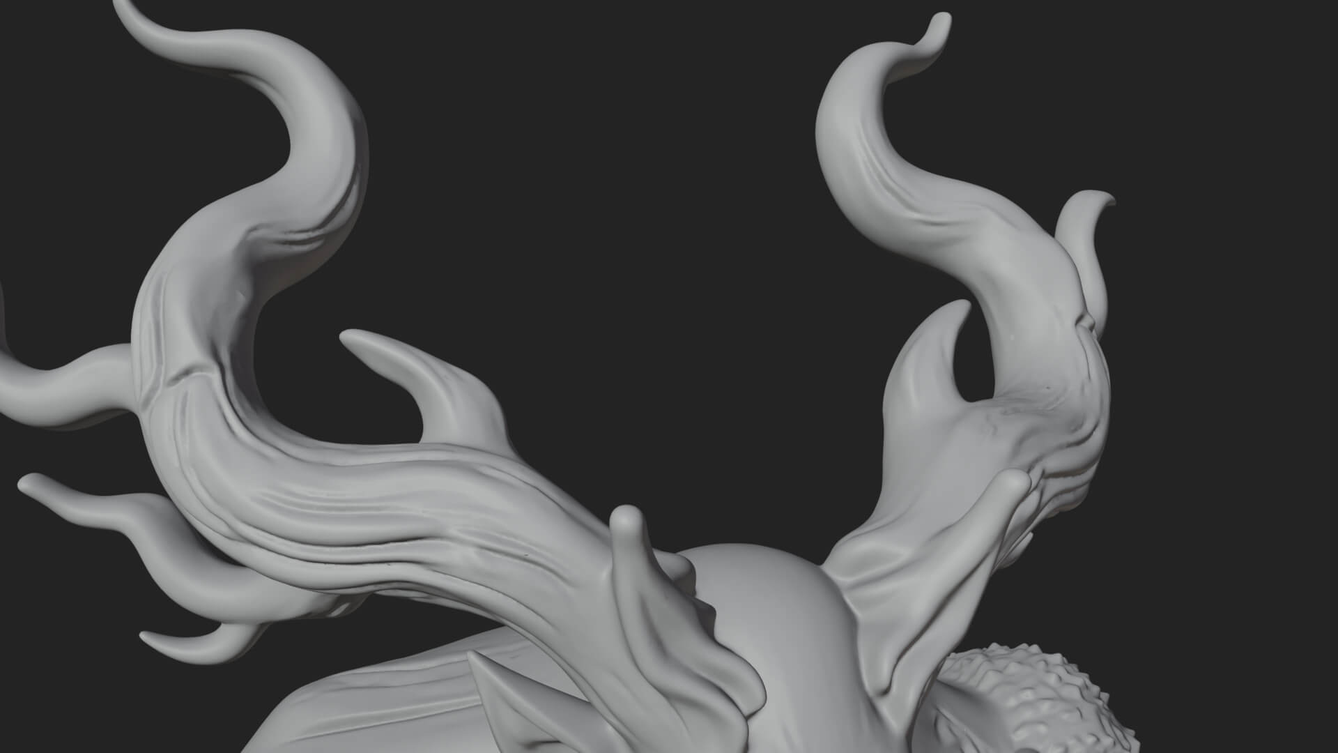 Swamp Troll Statue Design 7 3D Print Model 3D Model
