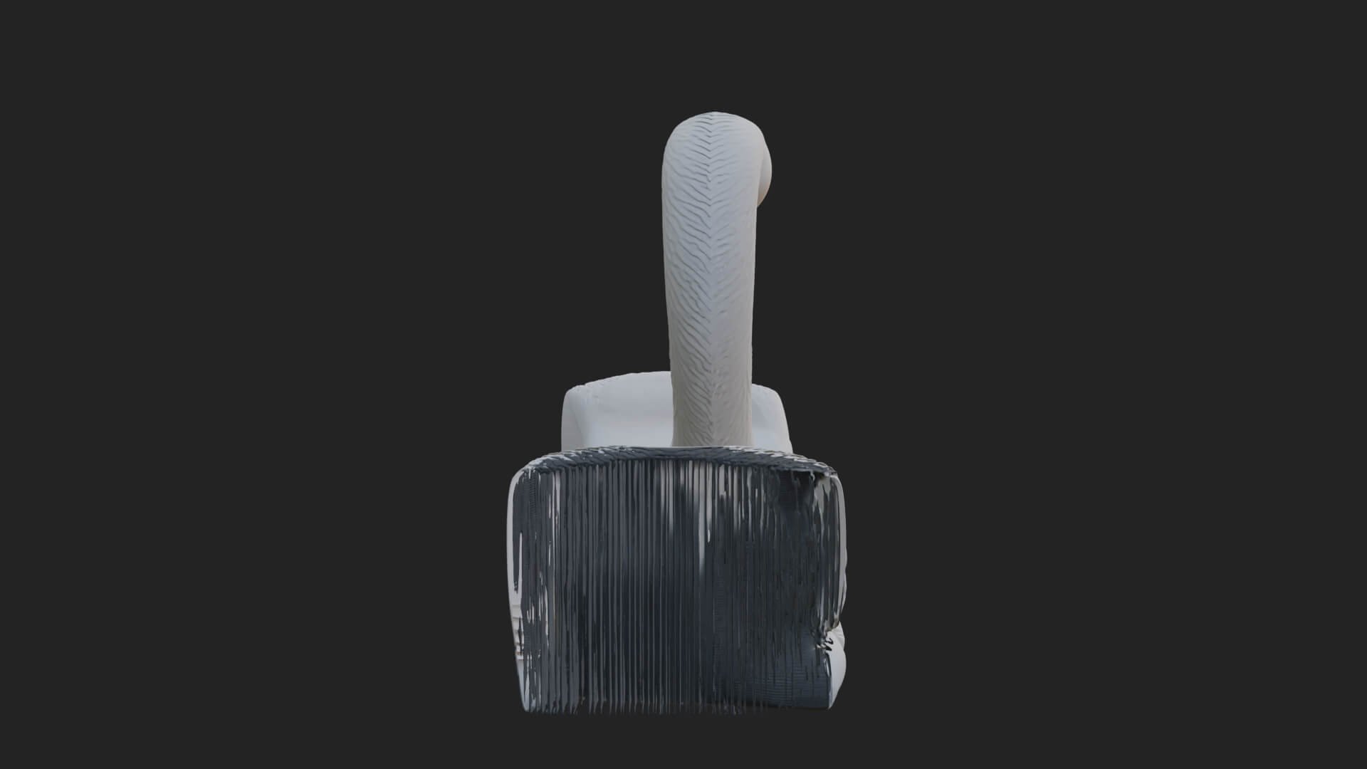 Swan Couple Heart Statue Design 5 3D Print Model 3D Model