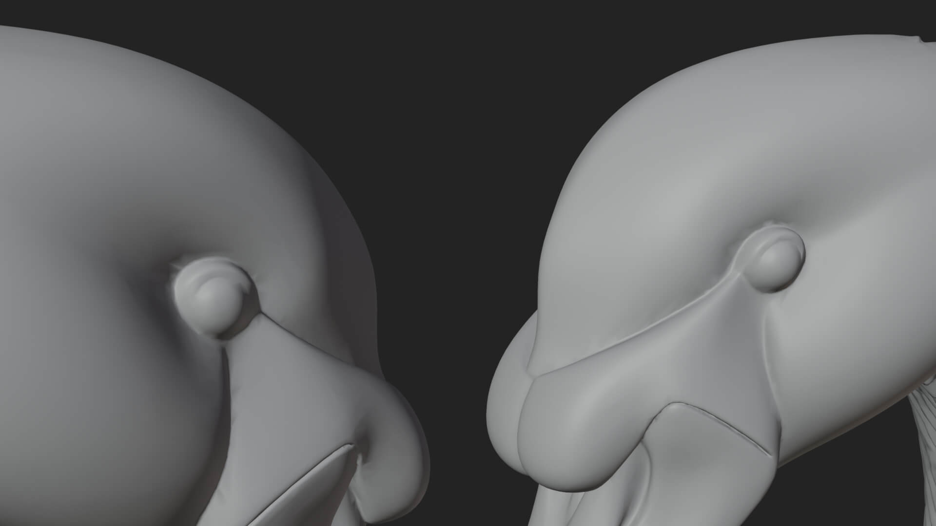 Swan Couple Heart Statue Design 5 3D Print Model 3D Model