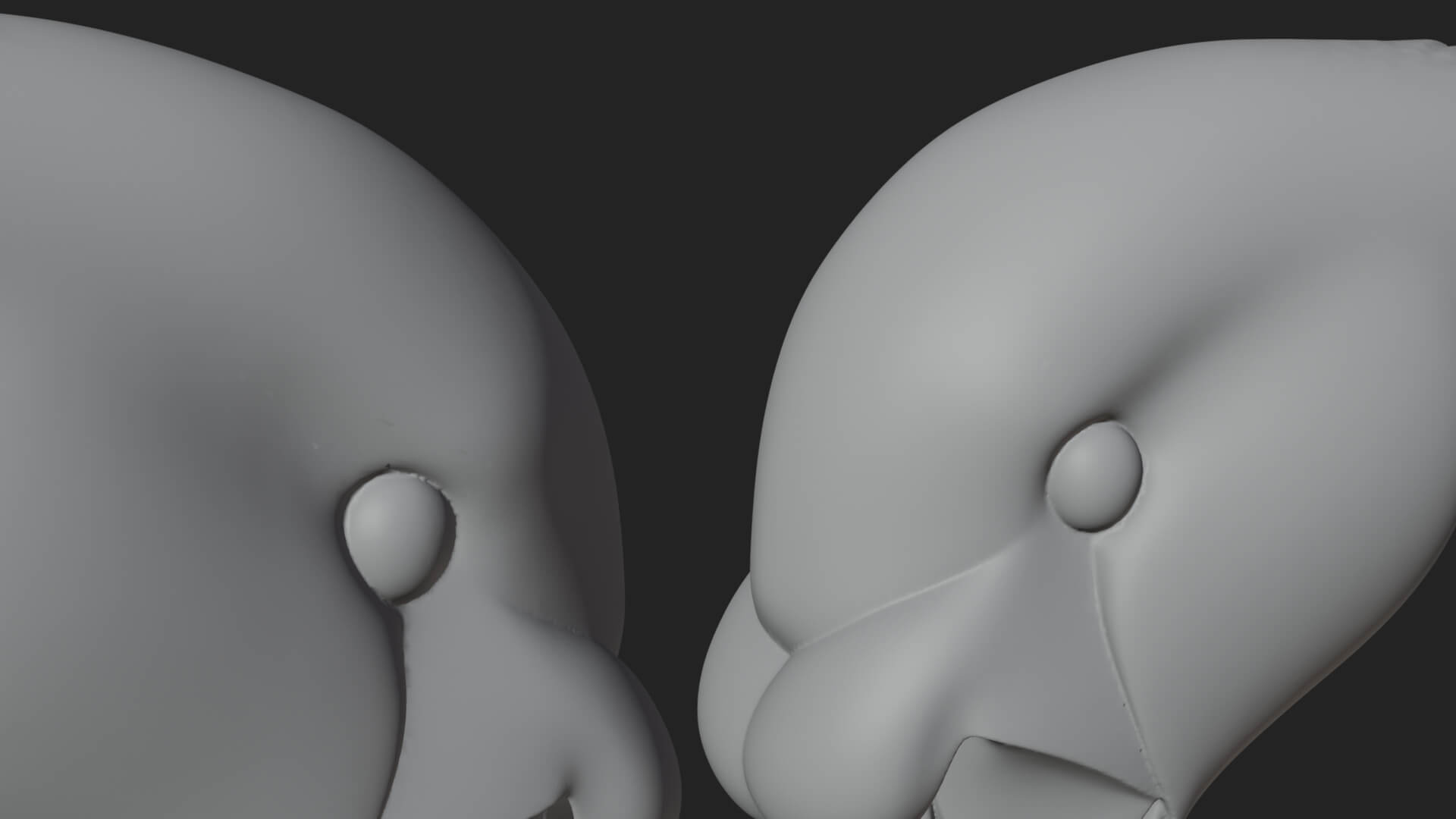 Swan Couple Heart Statue Design 6 3D Print Model 3D Model