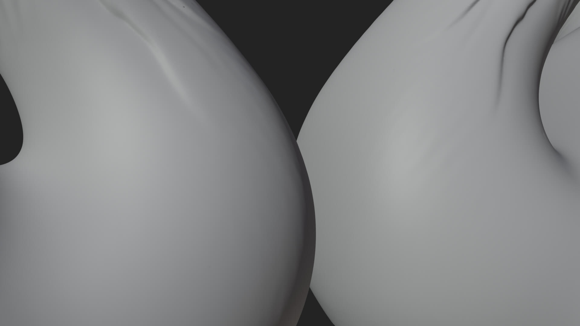 Swan Couple Heart Statue Design 6 3D Print Model 3D Model