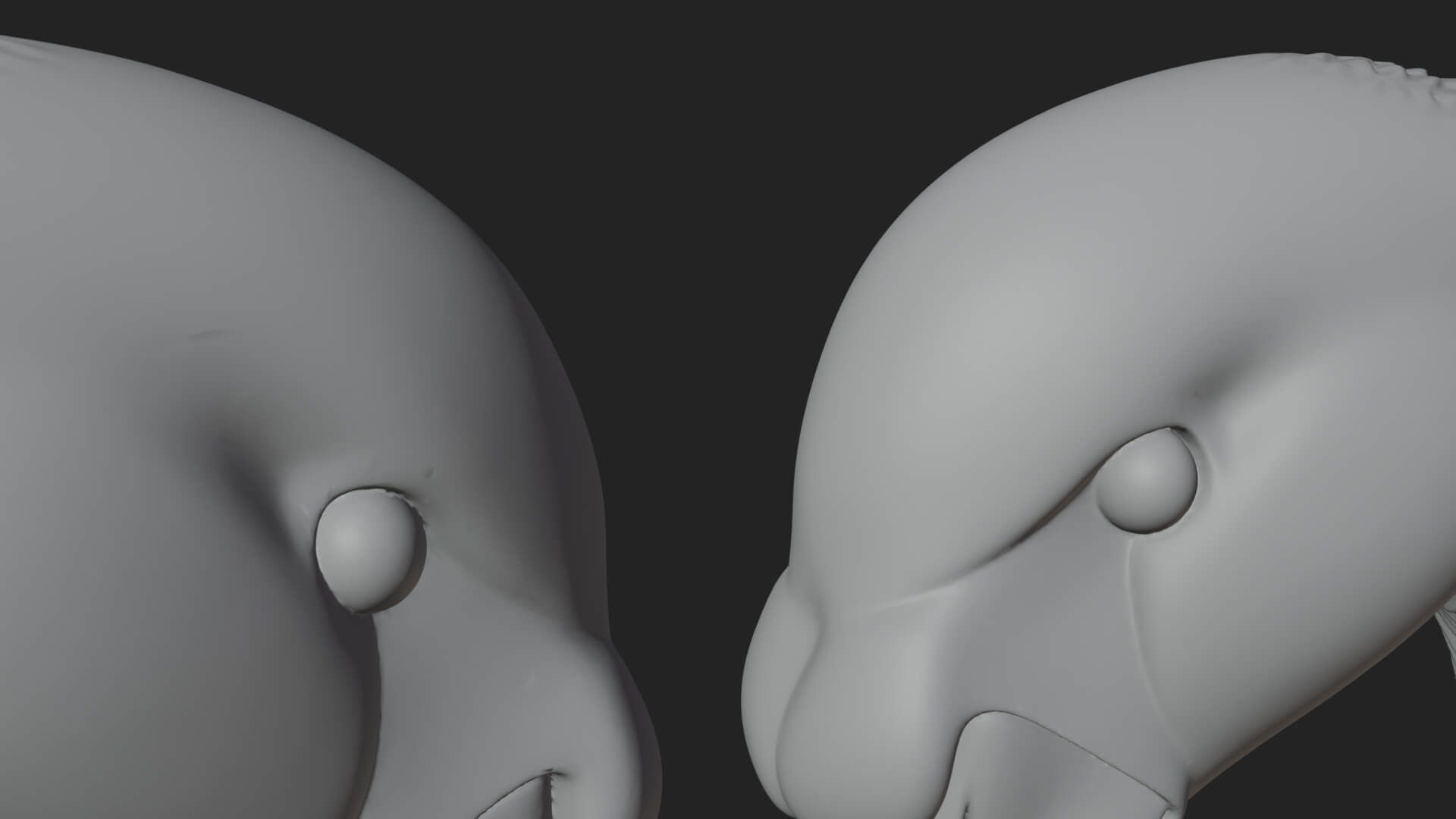 Swan Couple Heart Statue Design 8 3D Print Model 3D Model