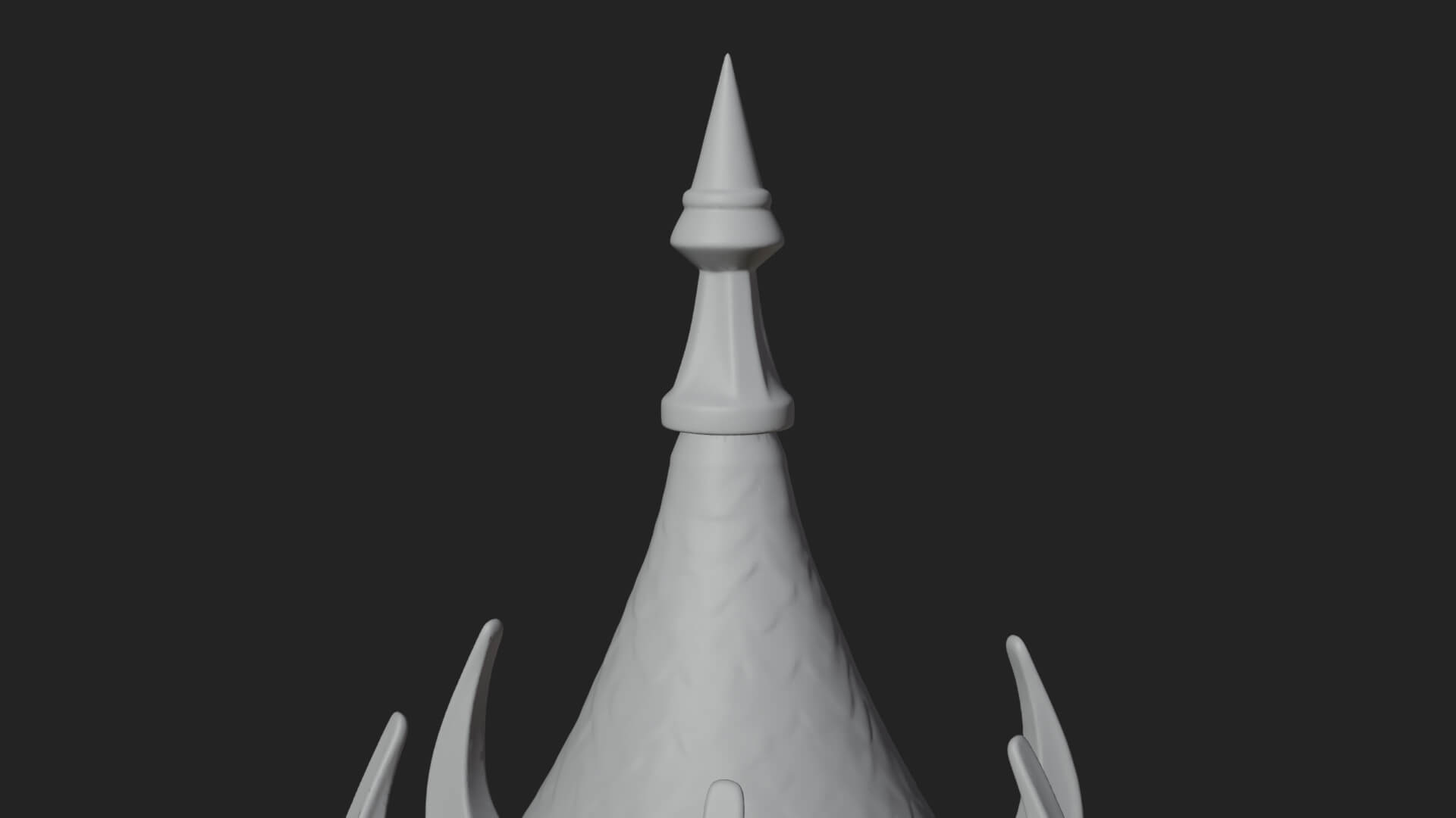 Swirling Fairy Tower Model Design 5 3D Print Model 3D Model