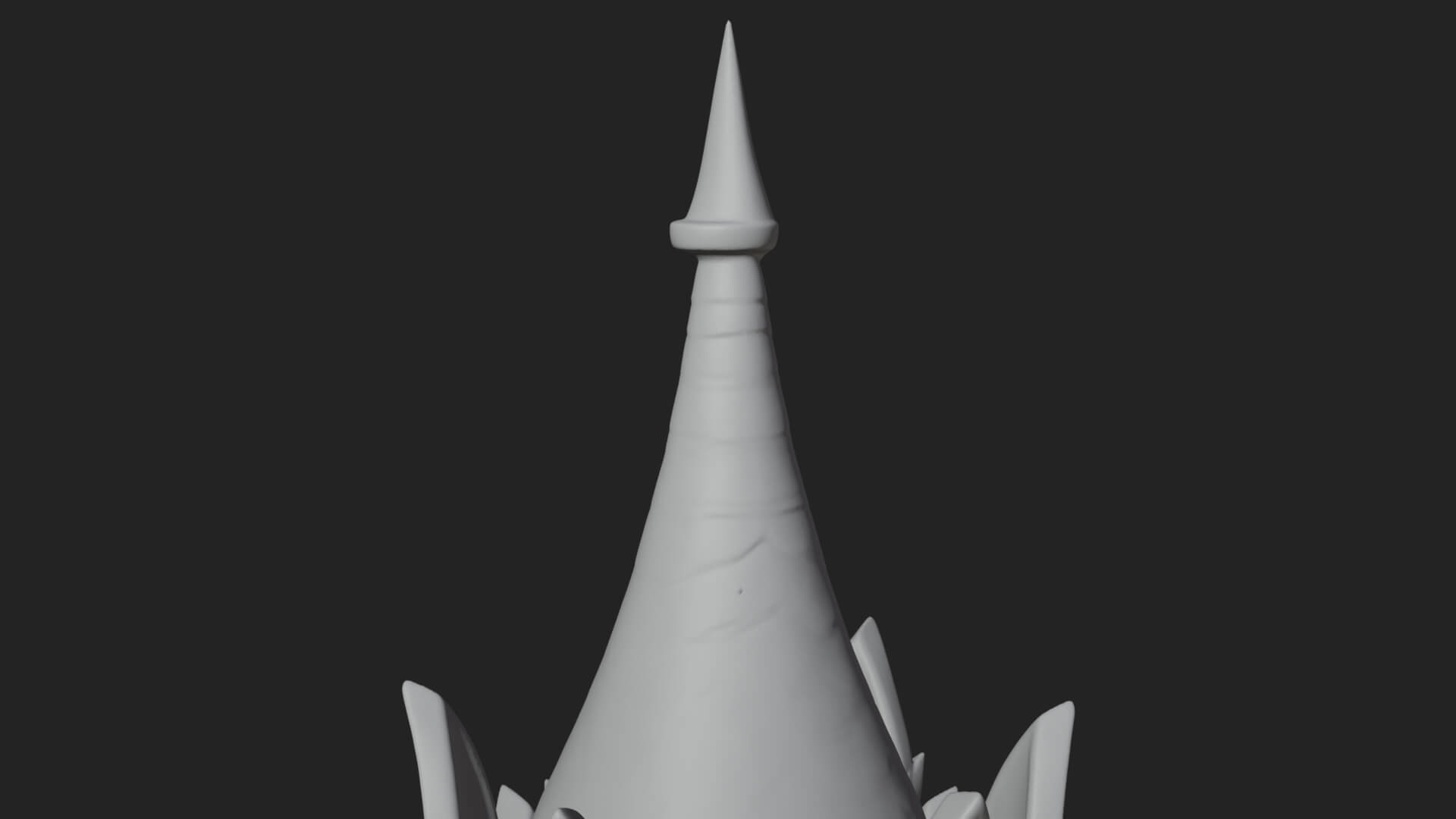 Swirling Fairy Tower Model Design 6 3D Print Model 3D Model