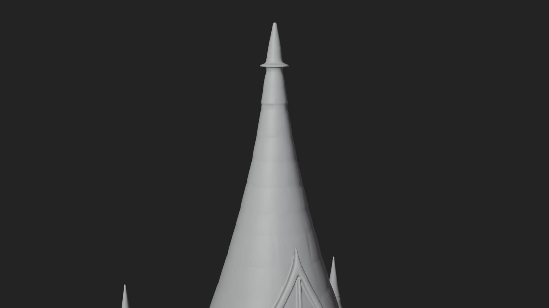 Swirling Fairy Tower Model Design 7 3D Print Model 3D Model