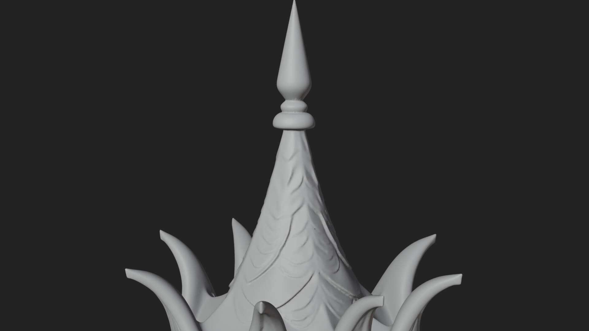 Swirling Fairy Tower Model Design 9 3D Print Model 3D Model