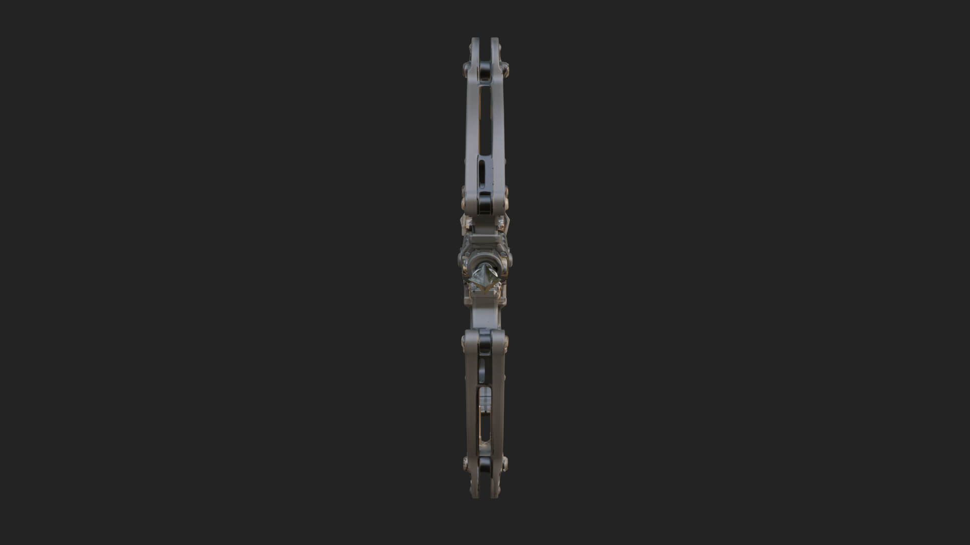 Tactical Scoped Crossbow Model Design 12 3D Print Model 3D Model