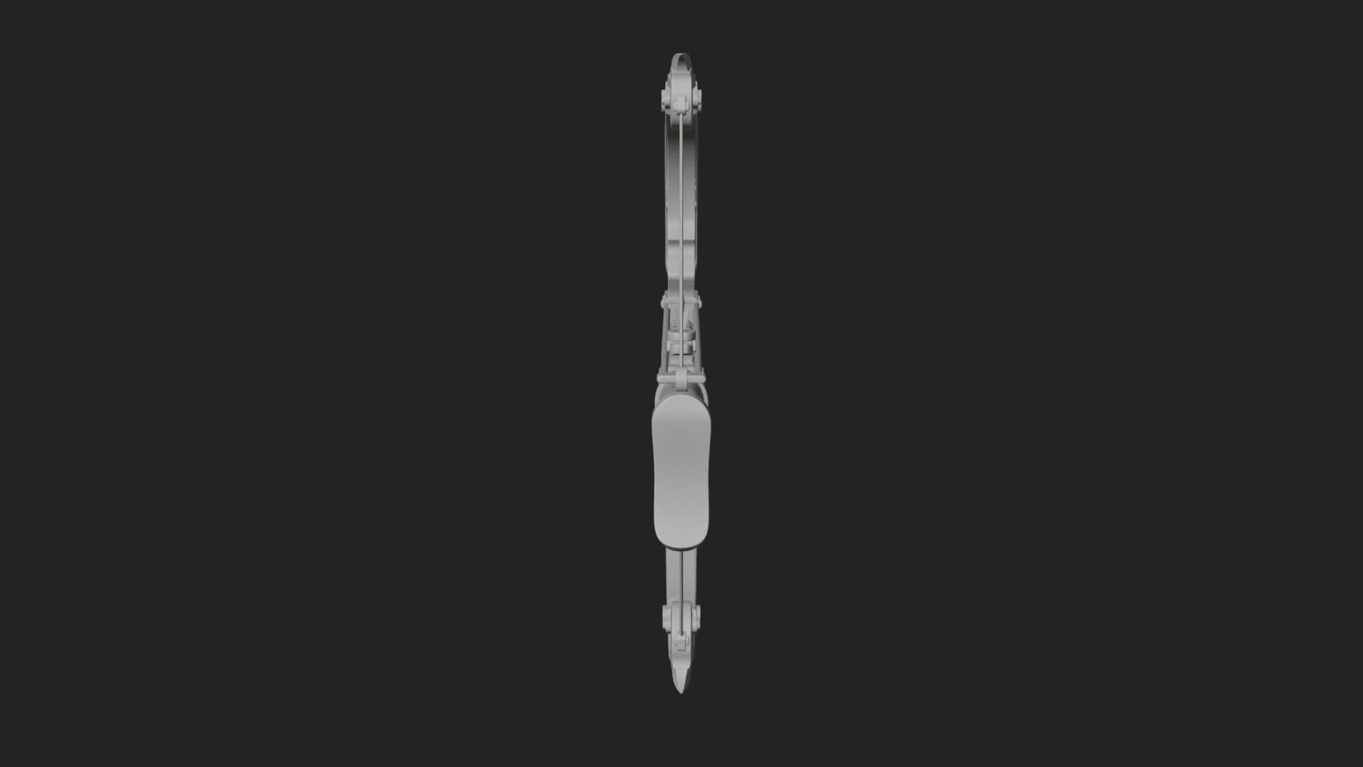 Tactical Scoped Crossbow Model Design 13 3D Print Model 3D Model