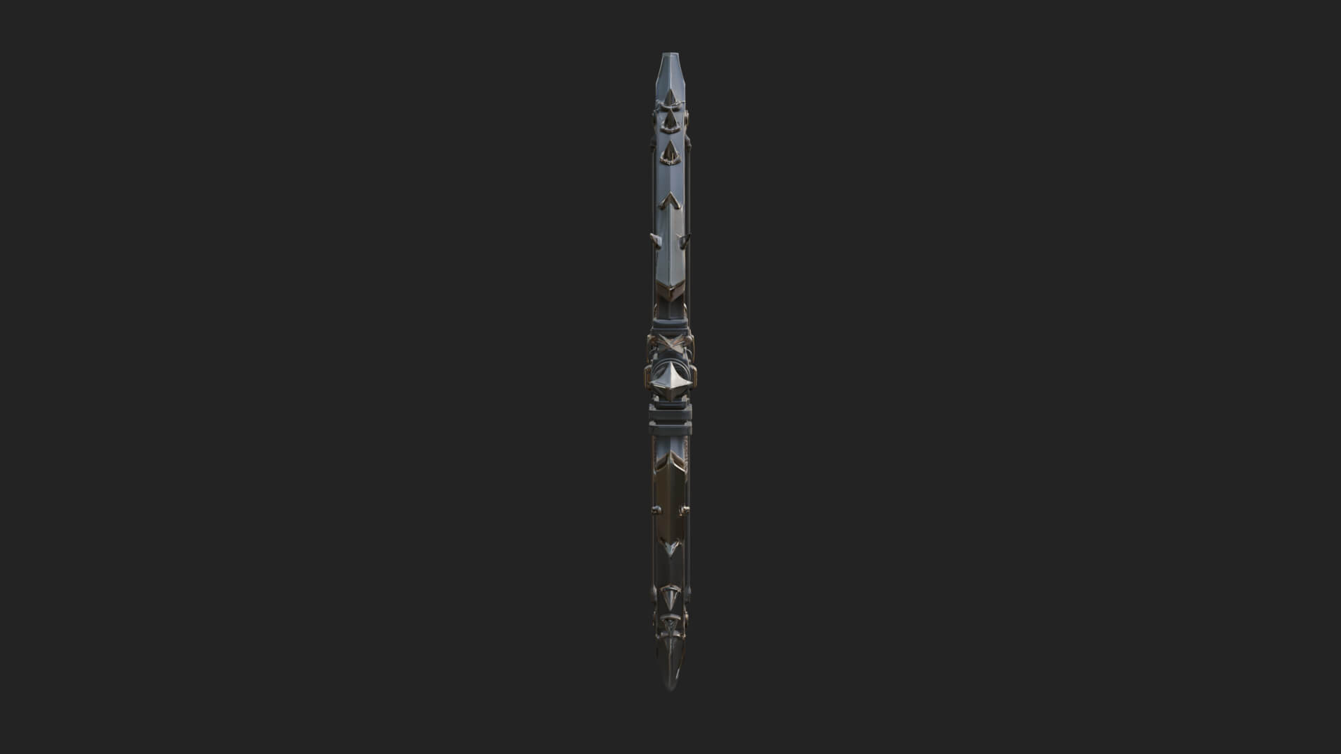 Tactical Scoped Crossbow Model Design 15 3D Print Model 3D Model