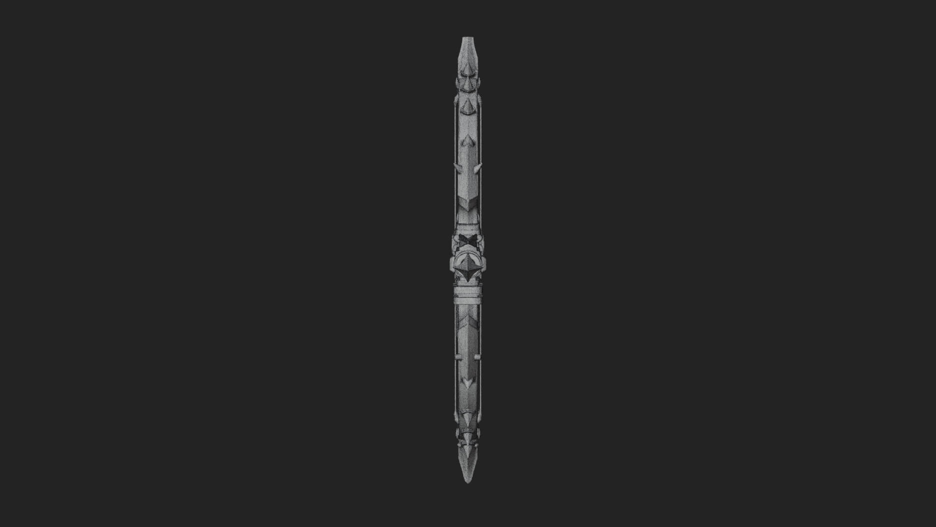Tactical Scoped Crossbow Model Design 15 3D Print Model 3D Model