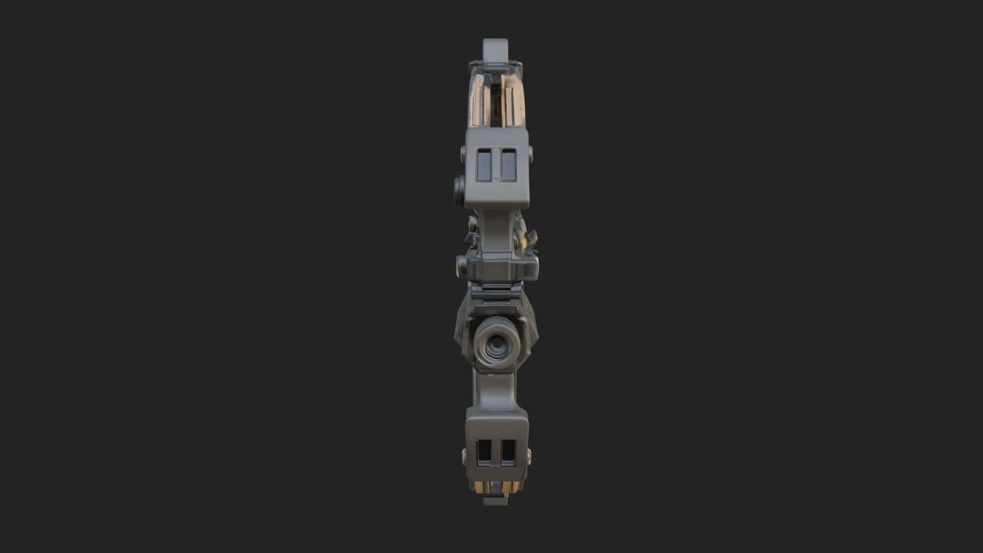 Tactical Scoped Crossbow Model Design 5 3D Print Model 3D Model