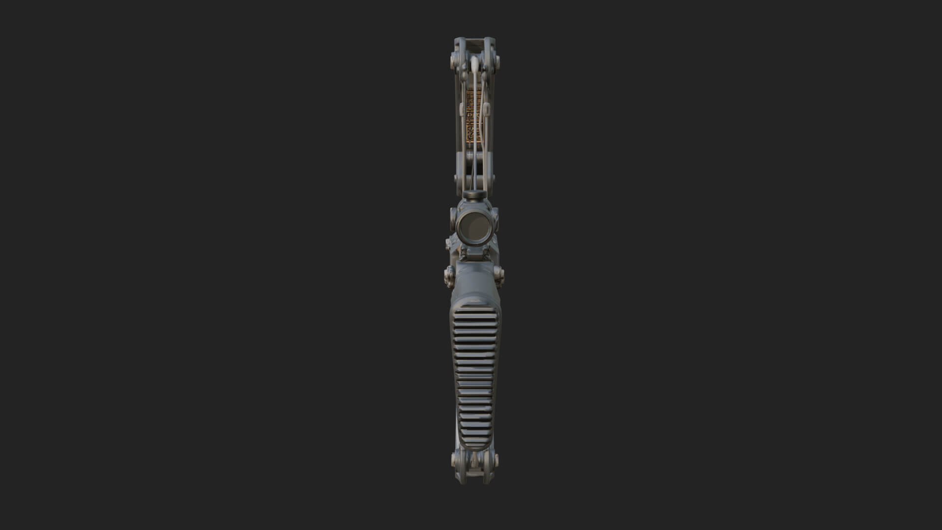 Tactical Scoped Crossbow Model Design 8 3D Print Model 3D Model