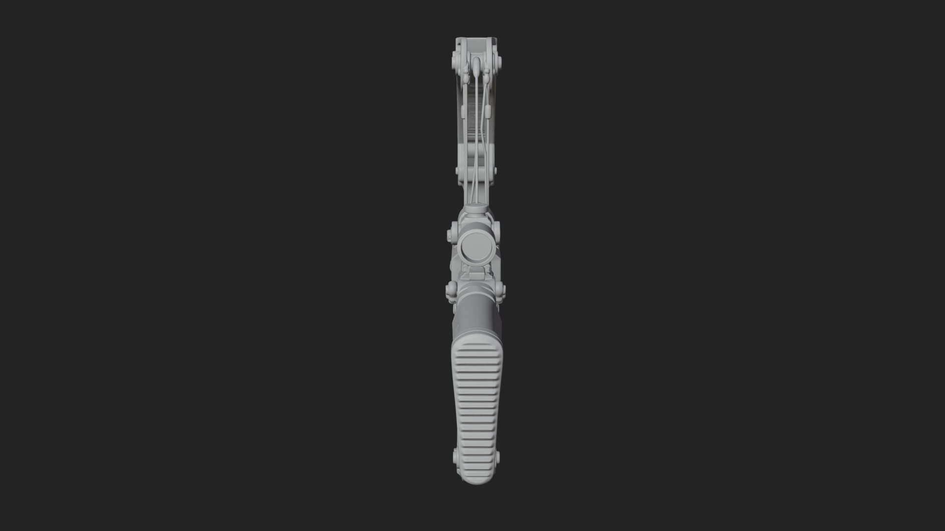 Tactical Scoped Crossbow Model Design 8 3D Print Model 3D Model