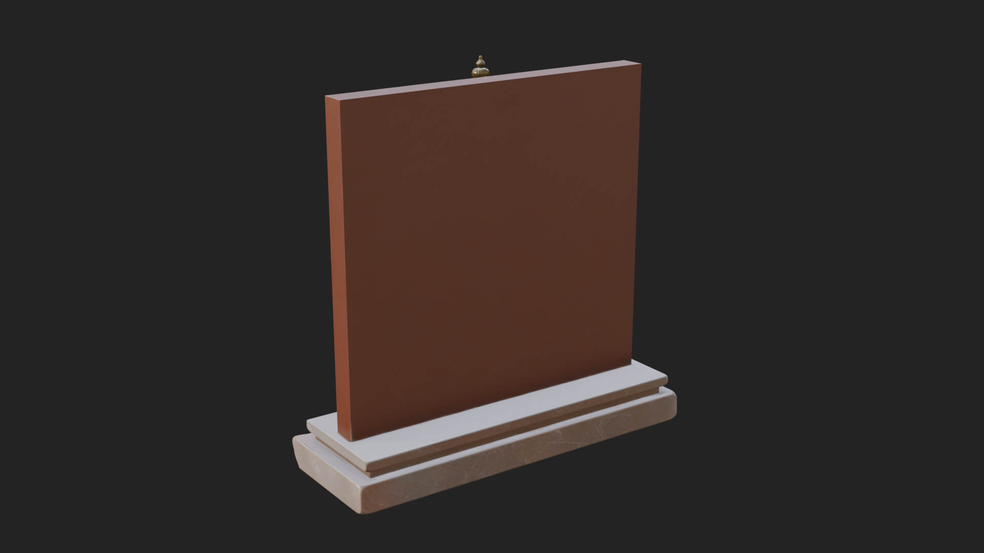 Temple Shrine Relief Plaque Design 3 3D Print Model 3D Model