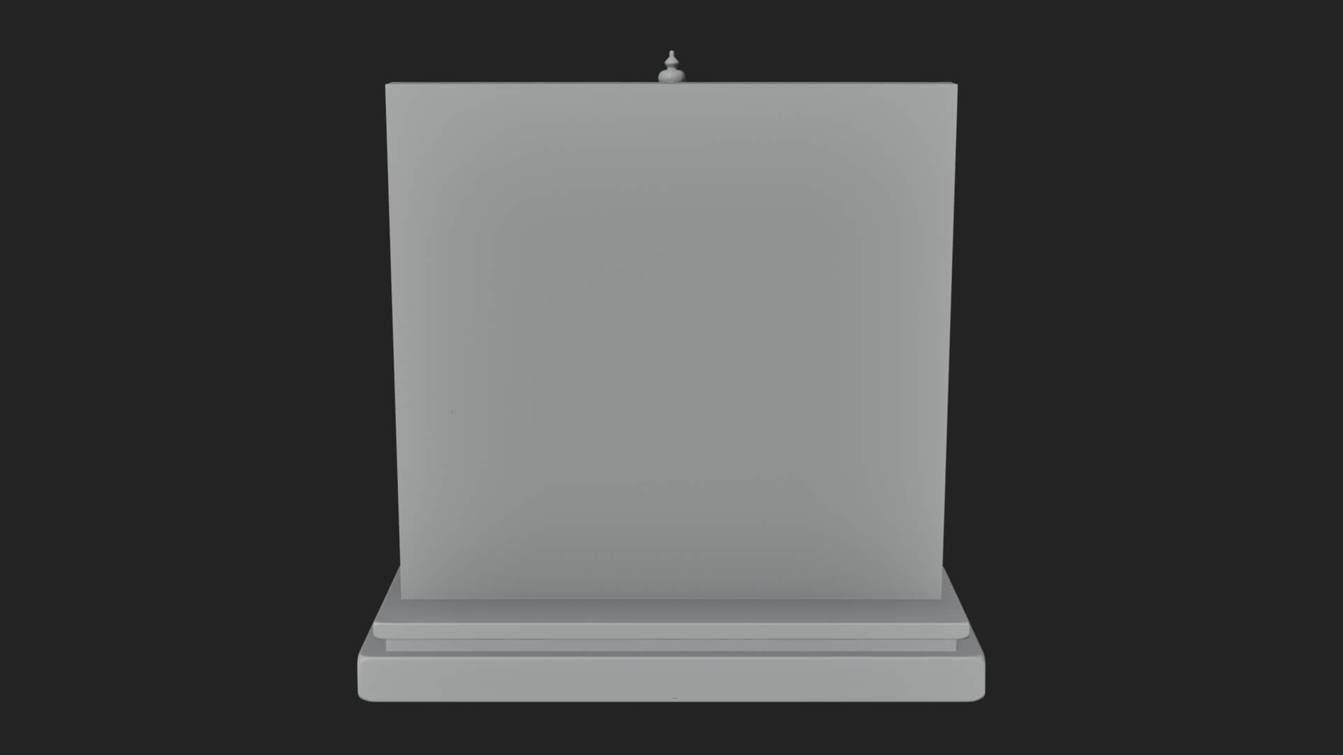 Temple Shrine Relief Plaque Design 3 3D Print Model 3D Model