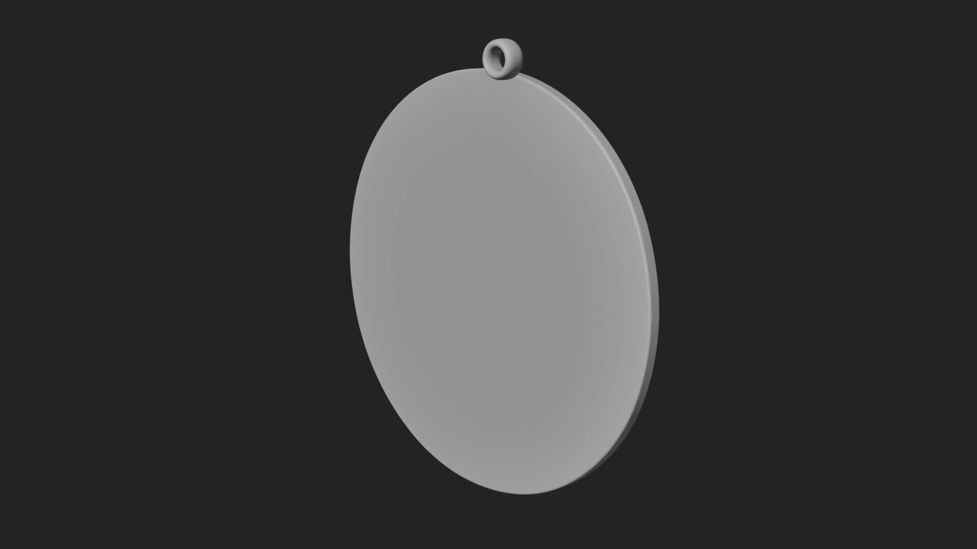 Thorn Skull Oval Relief Plaque Design 2 3D Print Model 3D Model
