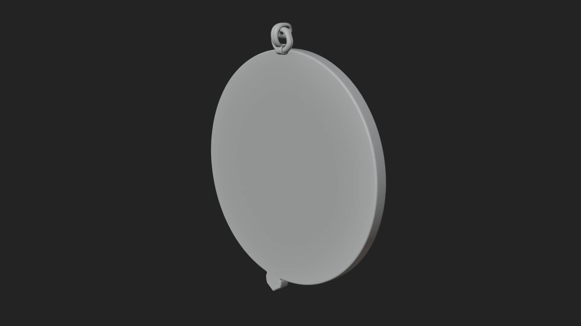 Thorn Skull Oval Relief Plaque Design 4 3D Print Model 3D Model