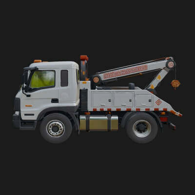 Tow Truck Model Design 3 3D Print Model