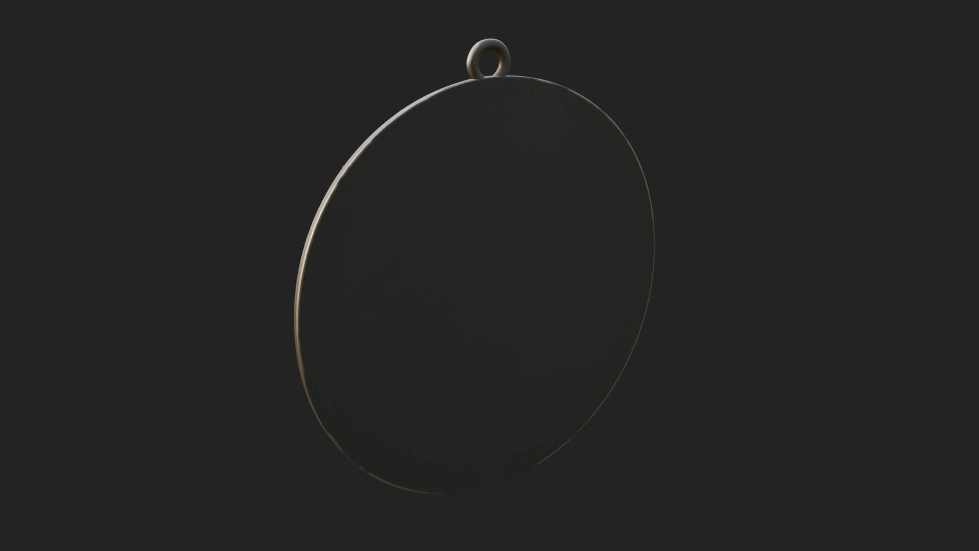 Trident Sea God Oval Plaque Design 1 3D Print Model 3D Model