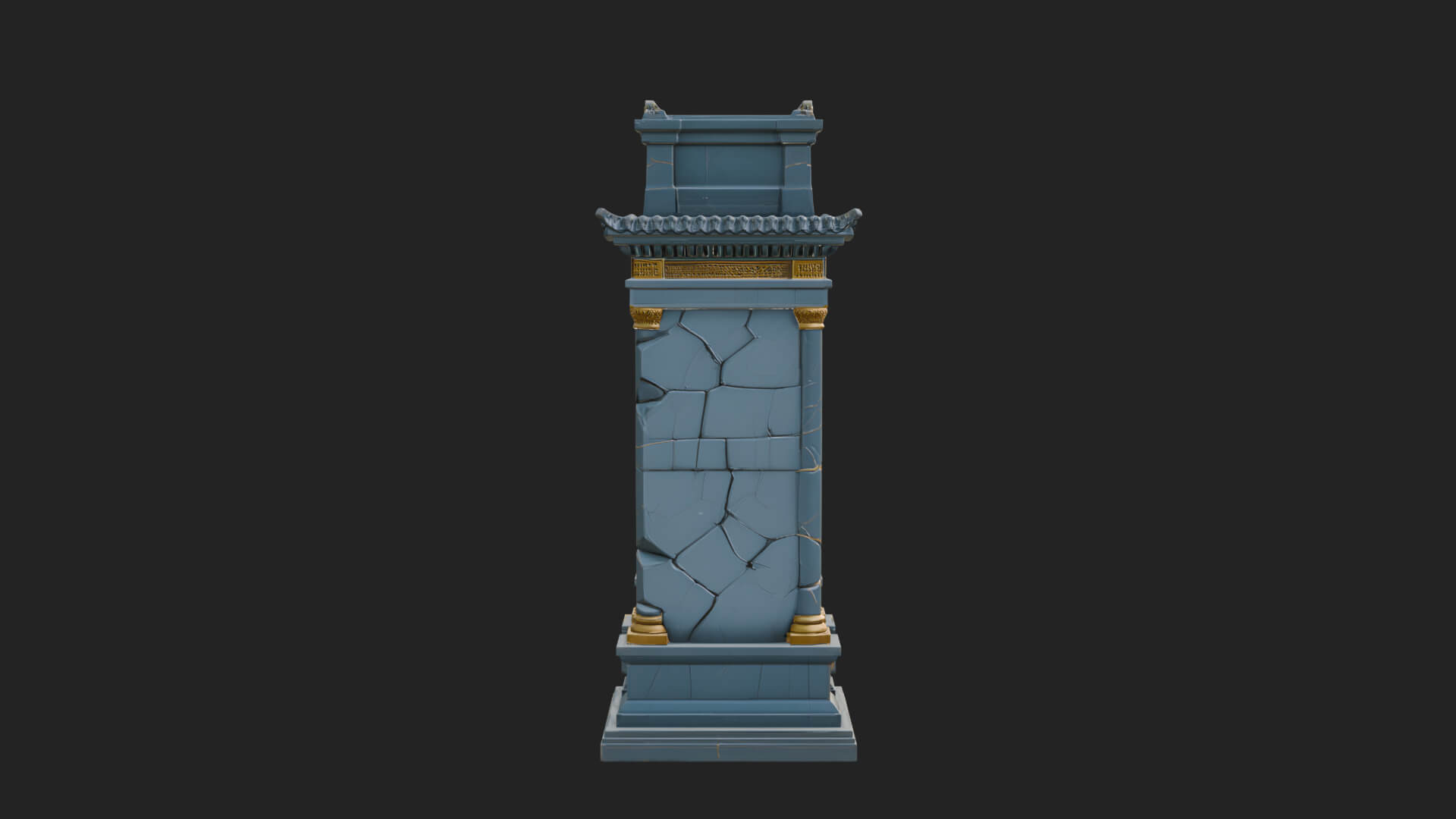 Triumphal Victory Arch Design 3 3D Print Model 3D Model