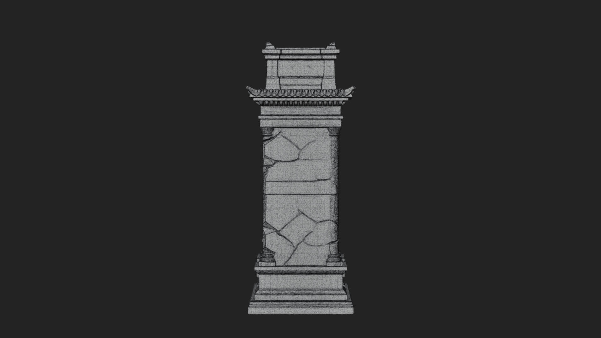 Triumphal Victory Arch Design 3 3D Print Model 3D Model