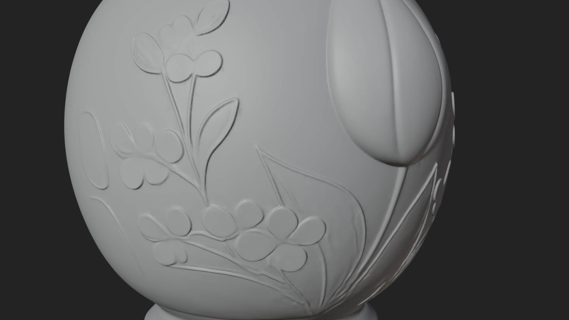 Tulip Bouquet Flower Vase Design 2 3D Print Model 3D Model