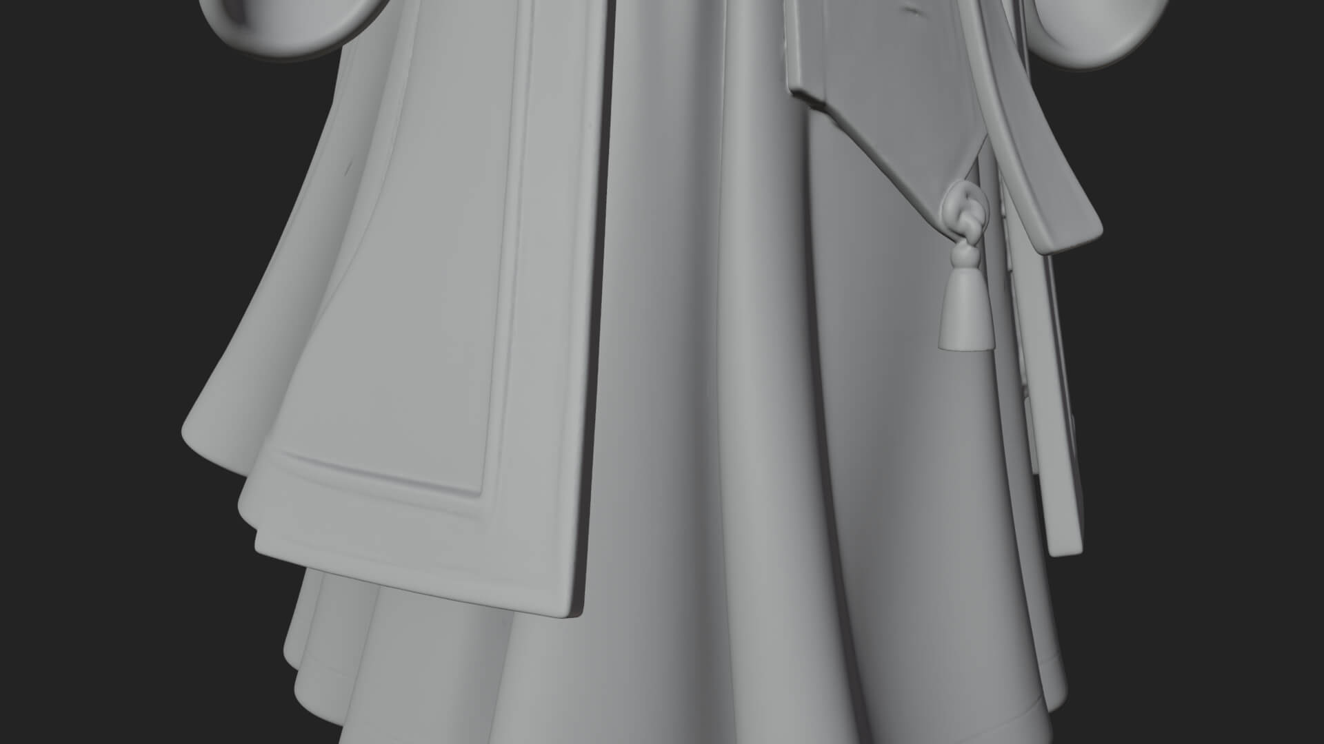 Turbaned Sultan Statue Design 6 3D Print Model 3D Model