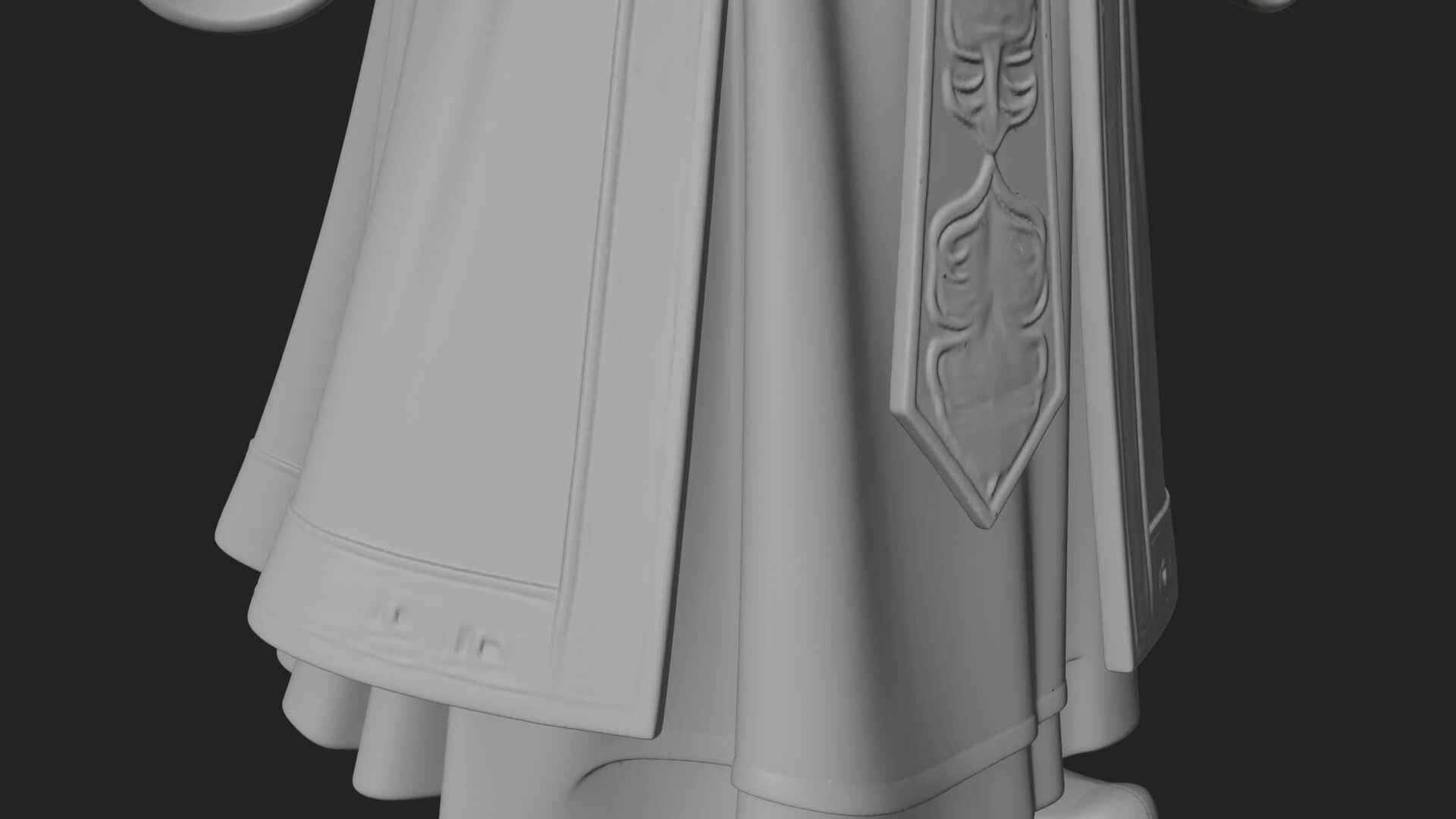 Turbaned Sultan Statue Design 7 3D Print Model 3D Model