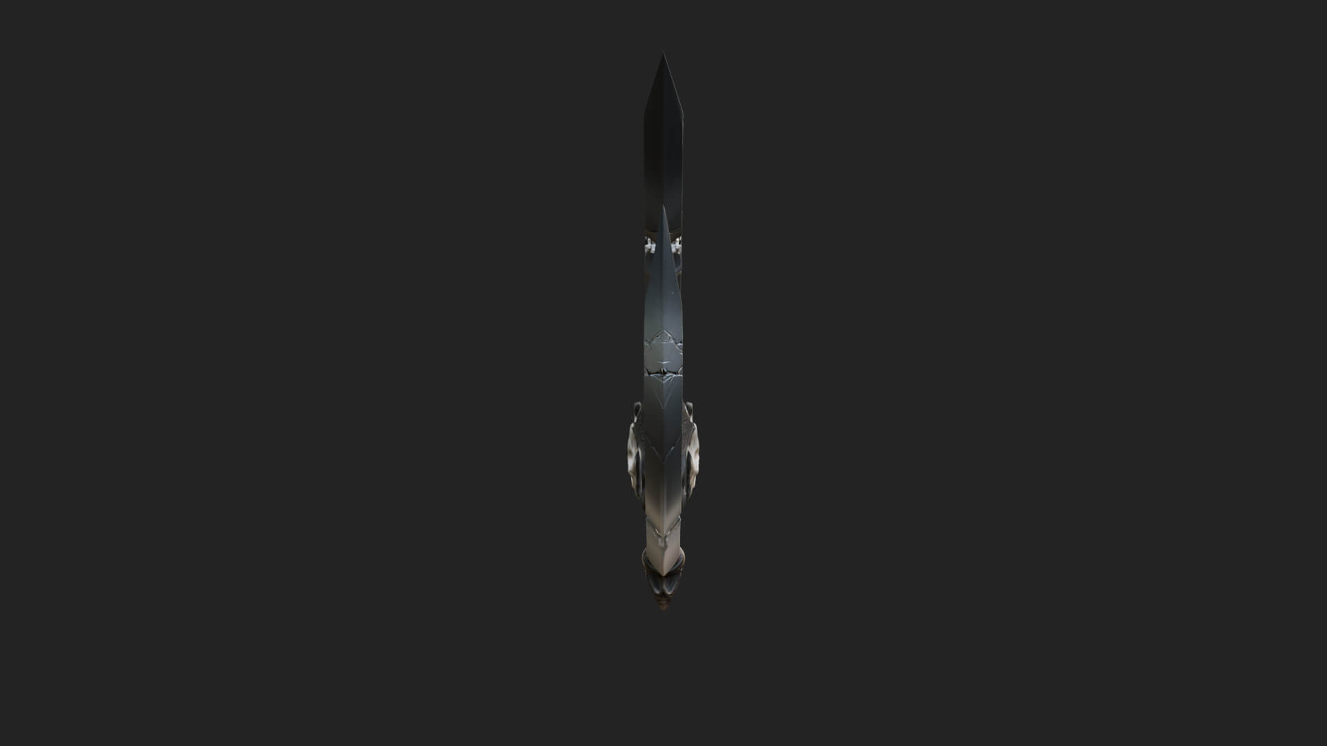 Twin Clawed Glaive Pair Model Design 2 3D Print Model 3D Model