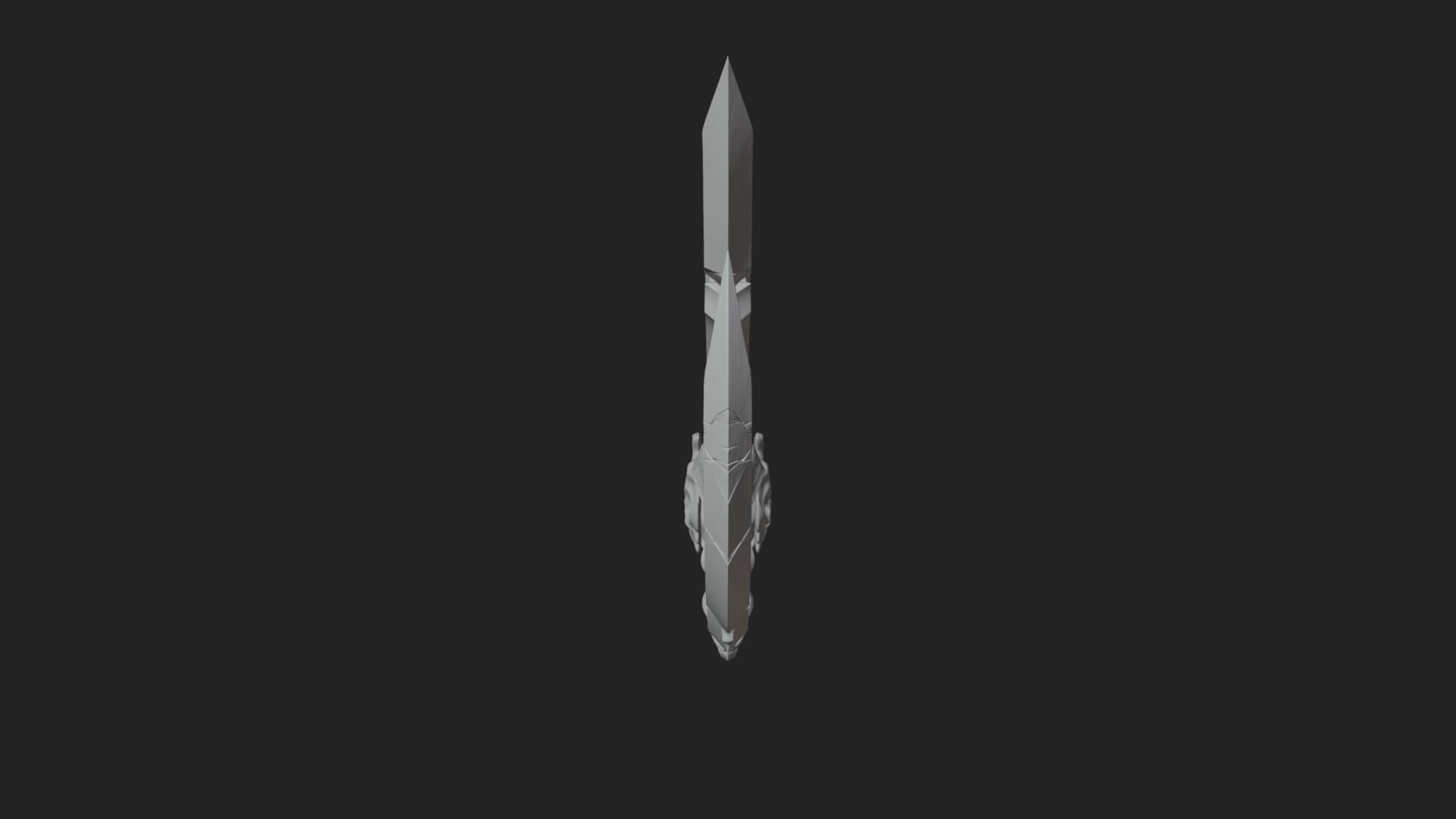 Twin Clawed Glaive Pair Model Design 2 3D Print Model 3D Model