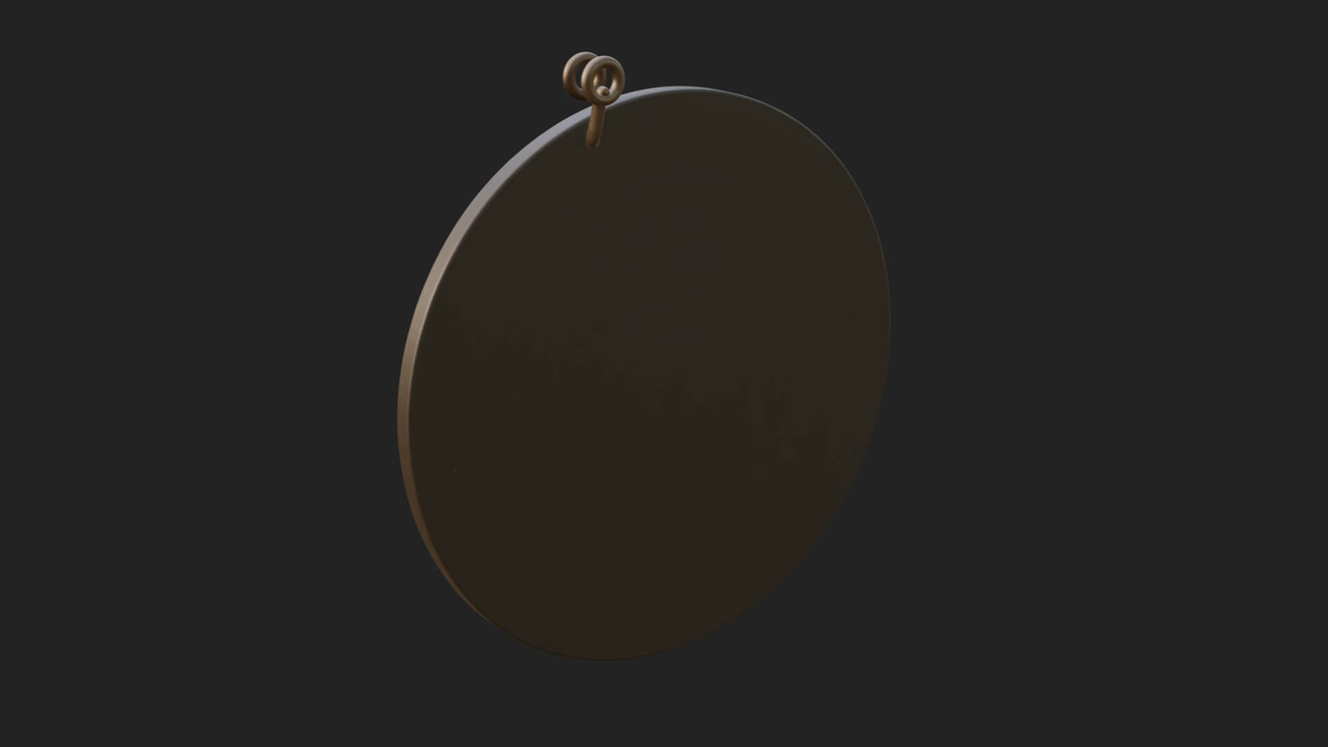 Twin Koi Yin Yang Pendant Design 1 3D Print Model 3D Model