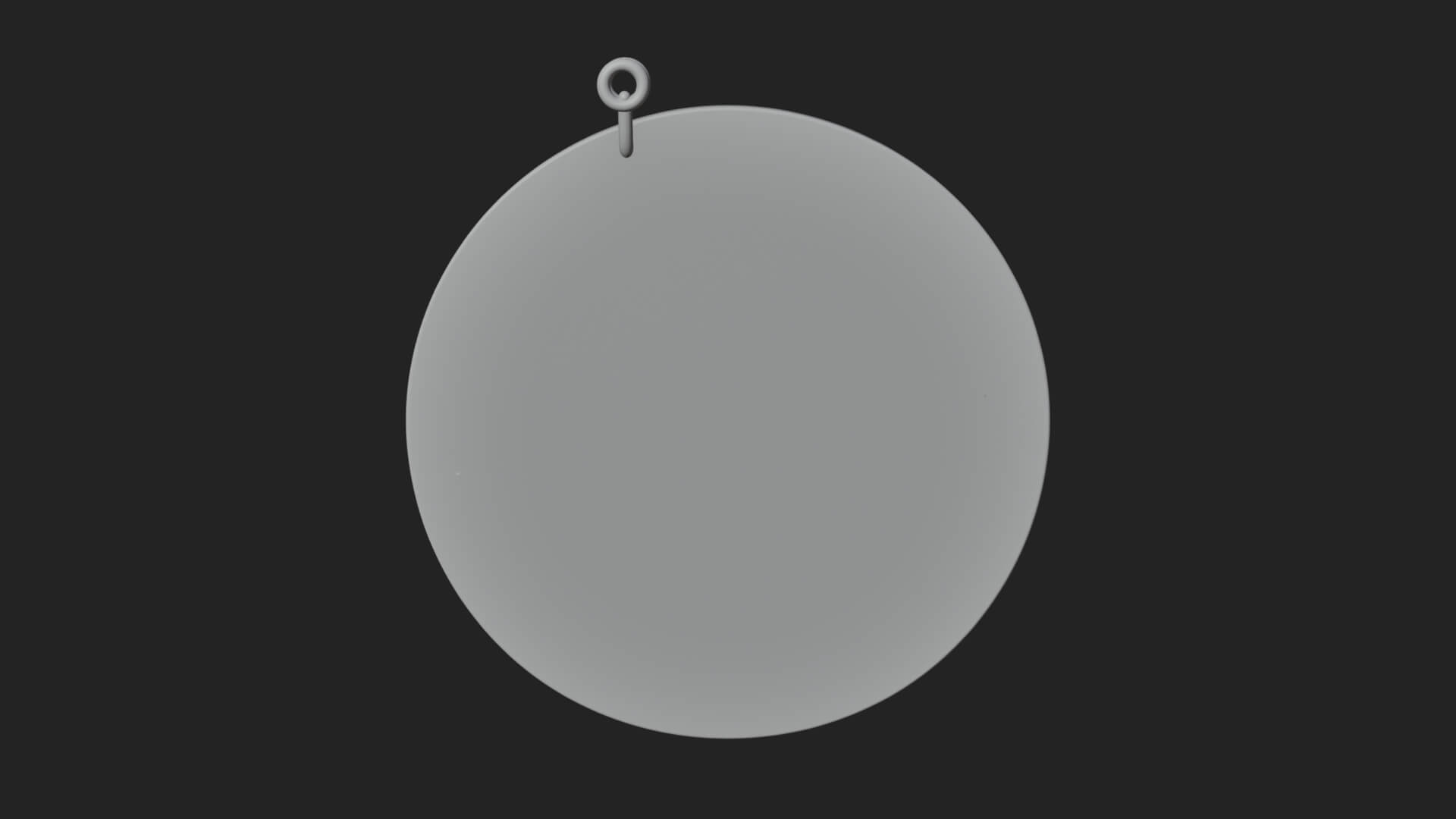 Twin Koi Yin Yang Pendant Design 1 3D Print Model 3D Model