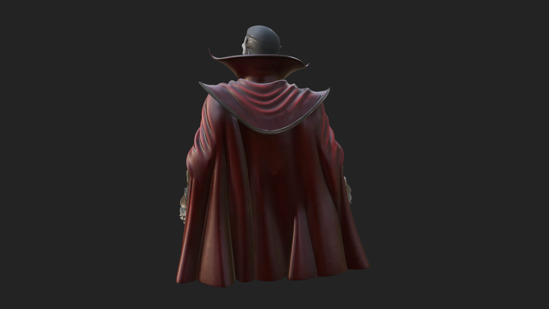 Vampire Lord Statue Design 3 3D Print Model 3D Model