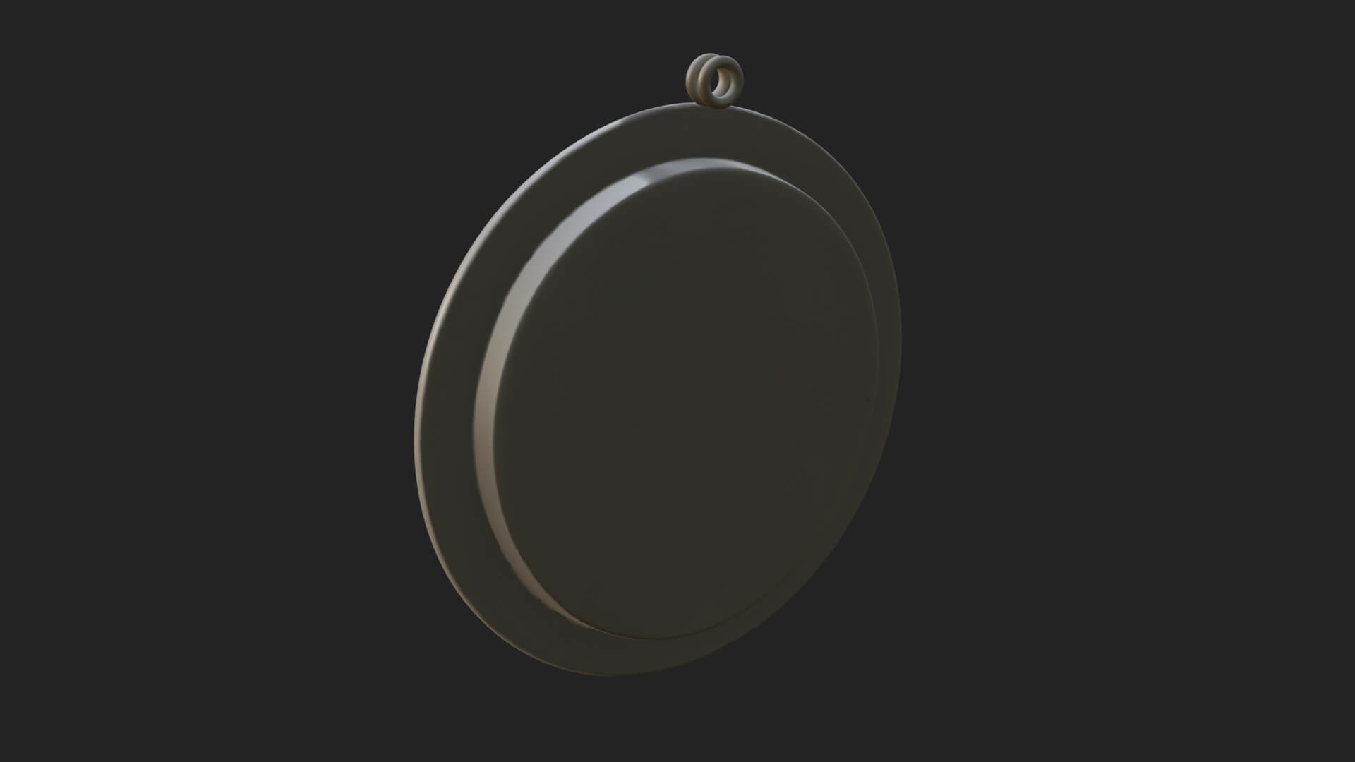 Veiled Madonna Oval Relief Plaque Design 1 3D Print Model 3D Model