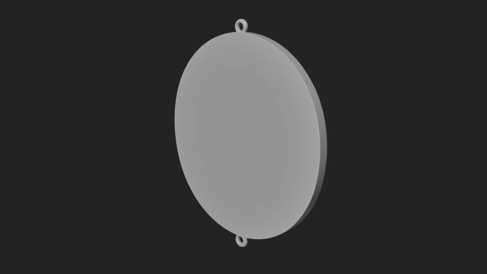 Veiled Nun Oval Relief Plaque Design 1 3D Print Model 3D Model