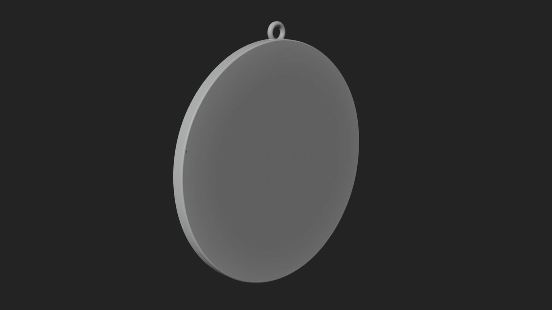 Veiled Nun Oval Relief Plaque Design 4 3D Print Model 3D Model