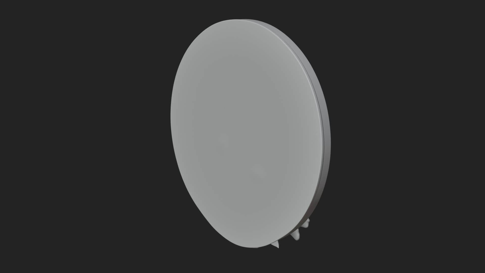 Venus with Roses Oval Plaque Design 2 3D Print Model 3D Model