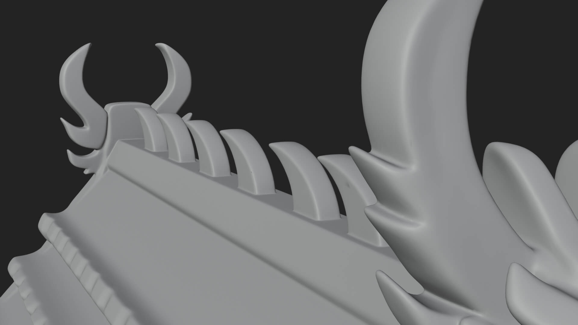 Viking Stave Hall Temple Design 1 3D Print Model 3D Model