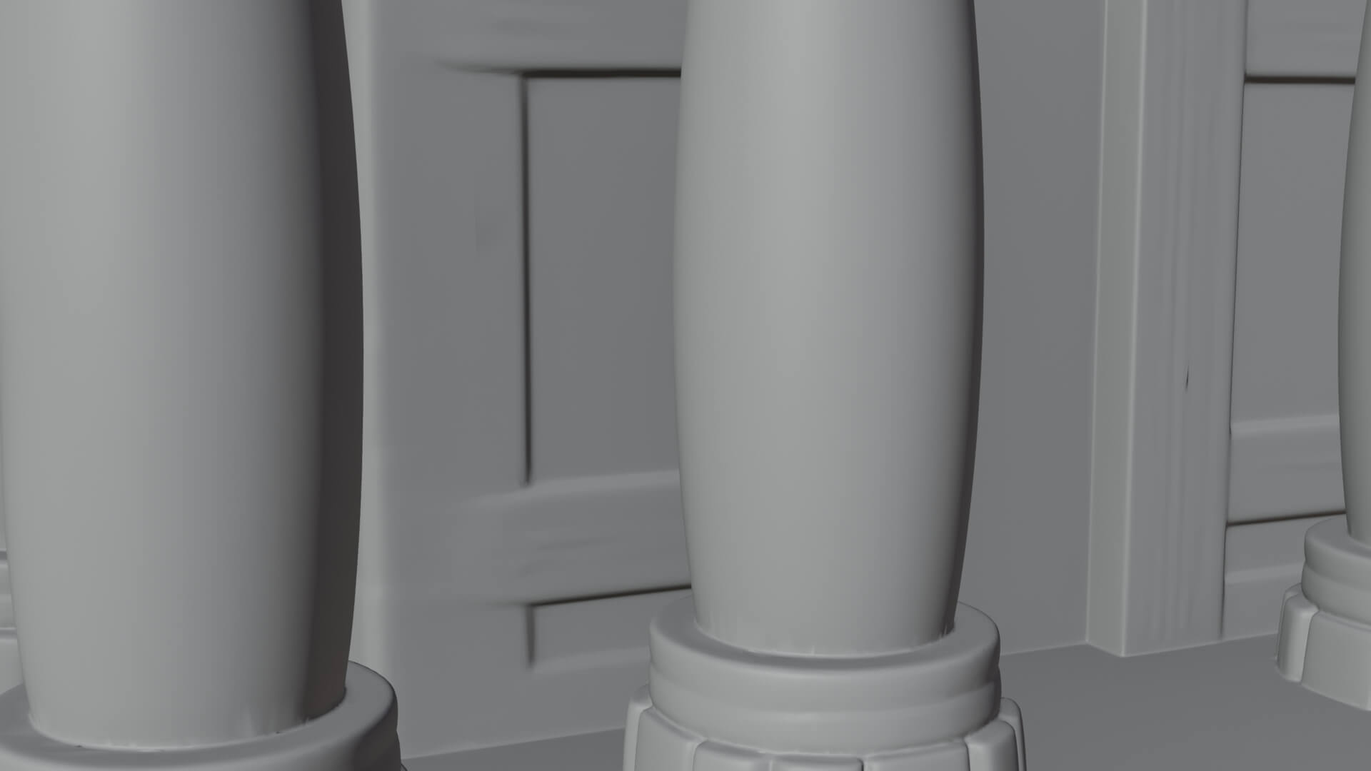 Viking Stave Hall Temple Design 1 3D Print Model 3D Model