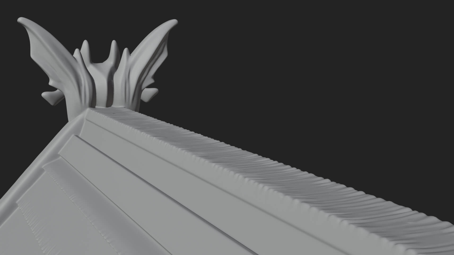 Viking Stave Hall Temple Design 4 3D Print Model 3D Model