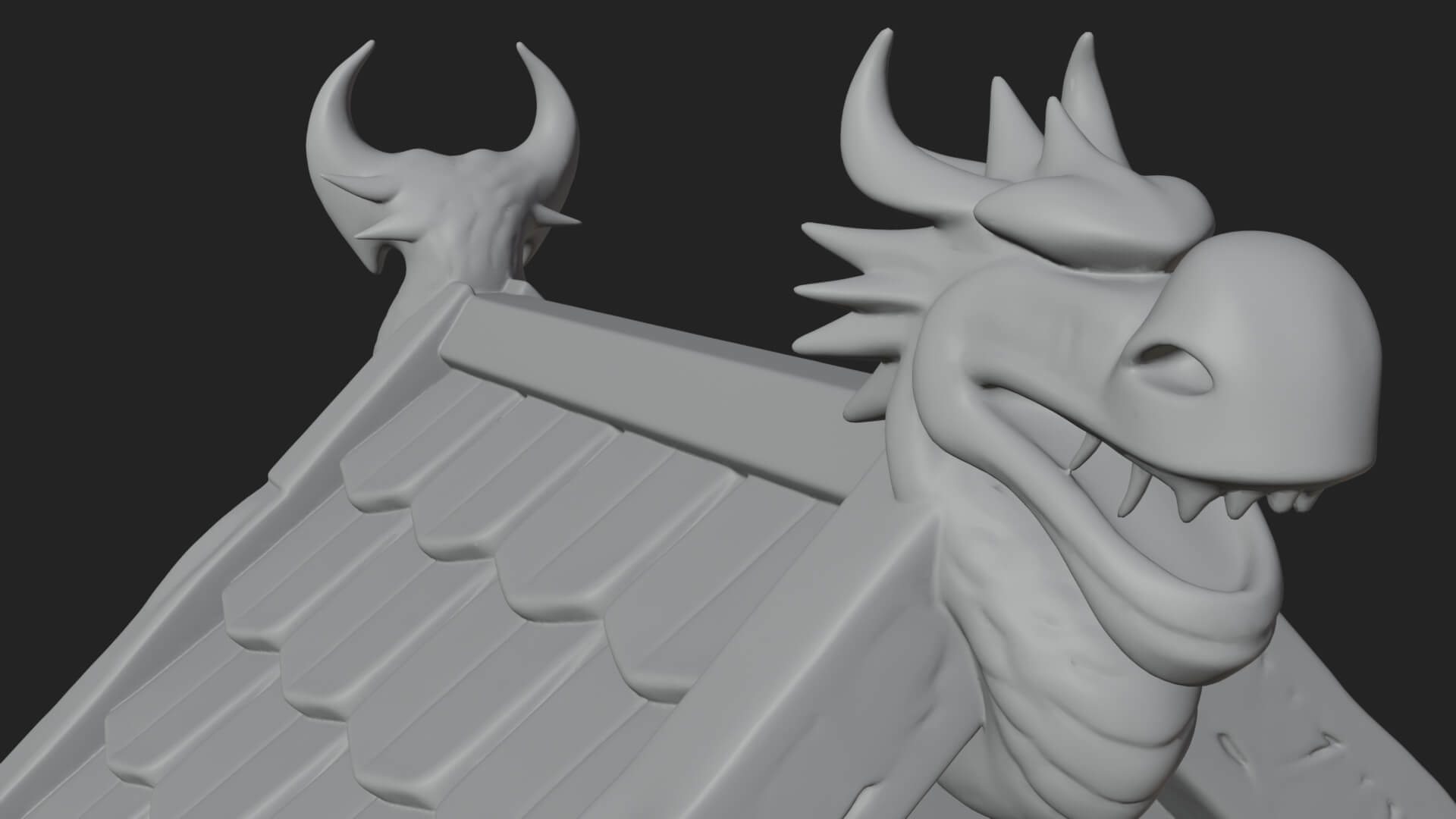 Viking Timber Watchtower Design 1 3D Print Model 3D Model