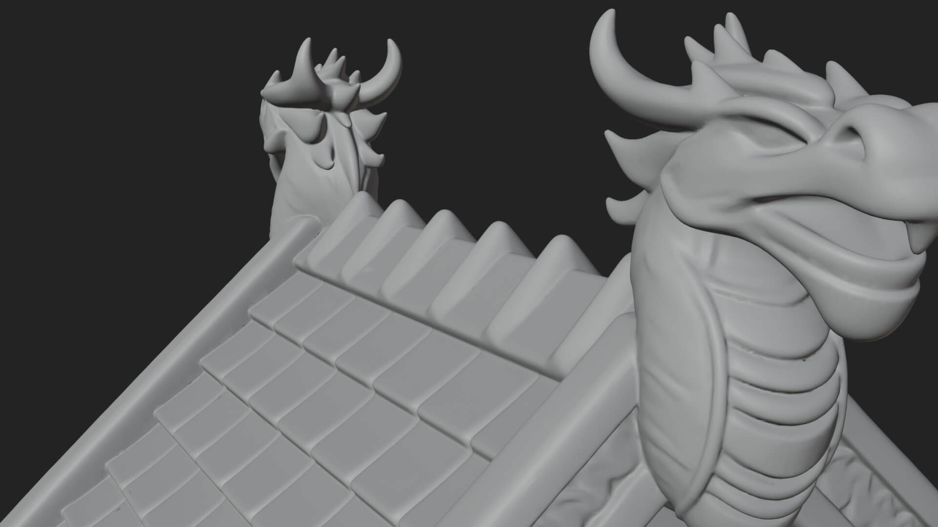 Viking Timber Watchtower Design 2 3D Print Model 3D Model